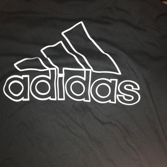 Young ladies black Adidas top - Picture 3 of 4